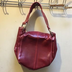 Wilson’s Red Leather Purse